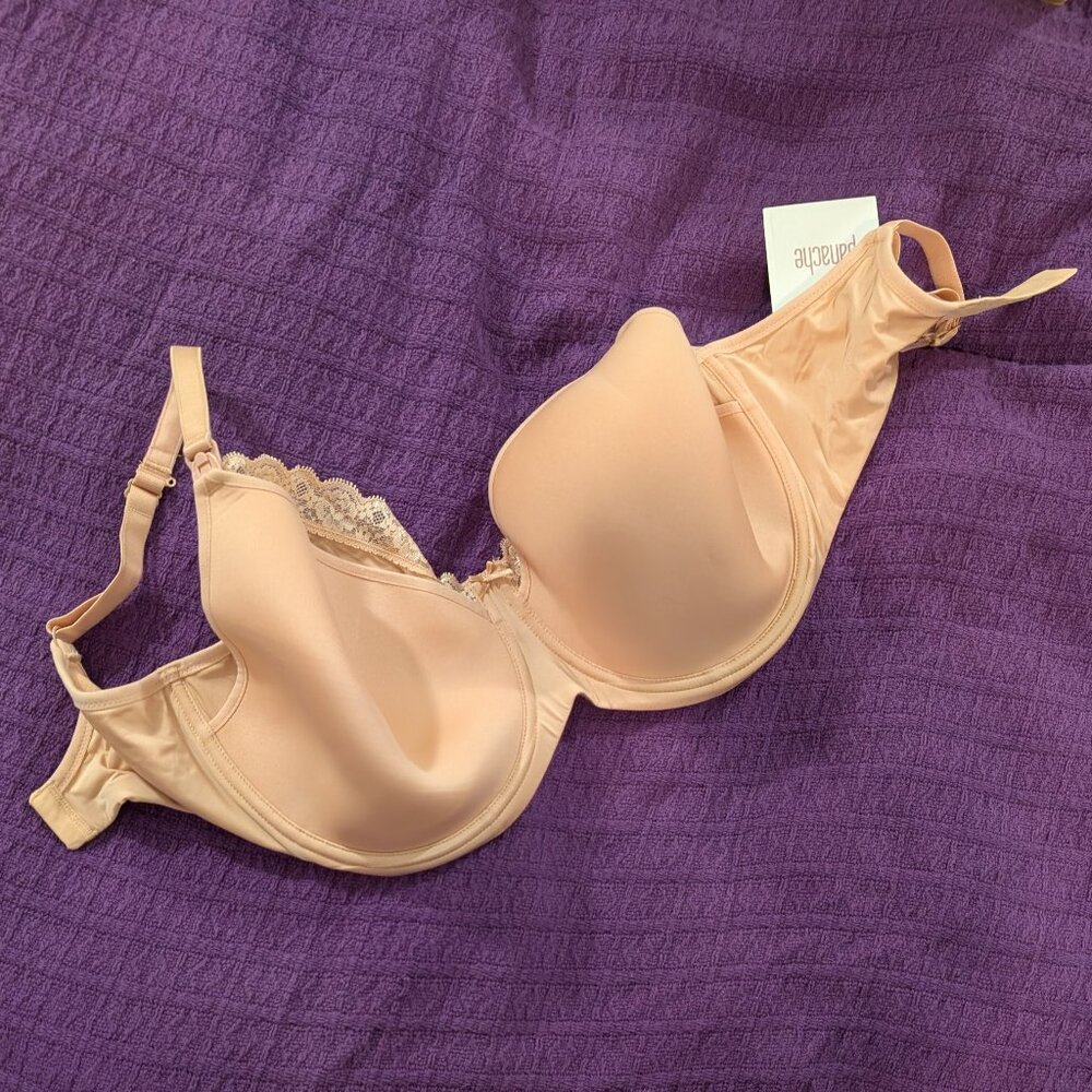 NWT Panache Eleanor Nursing Bra in Nude